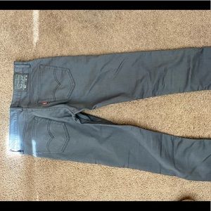 32x34 Levi’s gray denim 511 jeans